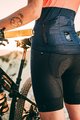 GOBIK κοντά παντελόνια με τιράντες - ABSOLUTE 5.0 K9 W - μαύρο