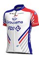 ALÉ κοντομάνικες φανέλα - GROUPAMA FDJ 2020 - μπλε/κόκκινο/λευκό