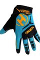 HAVEN γάντια με μακριά δάχτυλα - DEMO LONG - πορτοκαλί/μπλε