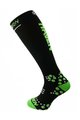 HAVEN κάλτσες - EVOTEC SILVER - μαύρο/πράσινο
