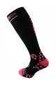 HAVEN κάλτσες - EVOTEC SILVER - ροζ/μαύρο