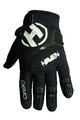 HAVEN γάντια με μακριά δάχτυλα - DEMO LONG - μαύρο/λευκό