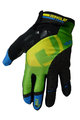 HAVEN γάντια με μακριά δάχτυλα - SINGLETRAIL LONG - μαύρο/πράσινο