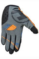 HAVEN γάντια με μακριά δάχτυλα - SINGLETRAIL LONG - μαύρο/πορτοκαλί