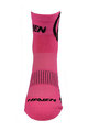 HAVEN κάλτσες κλασικές - LITE SILVER NEO - ροζ/μαύρο