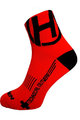 HAVEN κάλτσες κλασικές - LITE SILVER NEO - μαύρο/κόκκινο