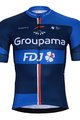 BONAVELO κοντομάνικες φανέλα - GROUPAMA FDJ 2025 - λευκό/κόκκινο/μπλε
