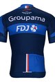 BONAVELO κοντομάνικες φανέλα - GROUPAMA FDJ 2025 - λευκό/κόκκινο/μπλε