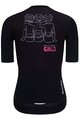 HOLOKOLO κοντομάνικες φανέλα - SUPPORT ELITE LADY - ροζ/λευκό/μαύρο