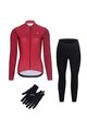 RIVANELLE χειμερινό μπουφάν και παντελόνι - PERFORMANCE WINTER - μαύρο/μπορντό