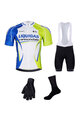 BONAVELO μεγάλα σετ - LIQUIGAS CANNONDALE - μαύρο/πράσινο/λευκό/μπλε