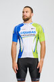 BONAVELO κοντή φανέλα και κοντό παντελόνι - LIQUIGAS CANNONDALE - μπλε/πράσινο/μαύρο