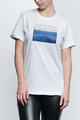 NU. BY HOLOKOLO κοντομάνικα μπλουζάκια - CURIOSITY - λευκό/μπλε