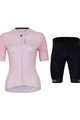 HOLOKOLO κοντή φανέλα και κοντό παντελόνι - TENDER ELITE LADY - ροζ/μαύρο