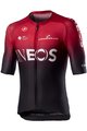 CASTELLI κοντομάνικες φανέλα - INEOS 2020 - κόκκινο/μαύρο