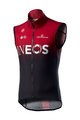 CASTELLI γιλέκα - INEOS 2020 - μαύρο/κόκκινο
