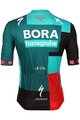 LE COL κοντομάνικες φανέλα - BORA HANSGROHE 2022 - μαύρο/κόκκινο/πράσινο