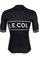 LE COL κοντή φανέλα και κοντό παντελόνι - LE COLSPORT LOGO + S - μαύρο