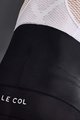 LE COL κοντά παντελόνια με τιράντες - SPORT - λευκό/μαύρο