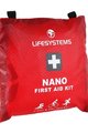 LIFESYSTEMS κιτ πρώτων βοηθειών - LIGHT & DRY NANO FIRST AID KIT - κόκκινο