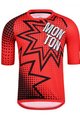 MONTON κοντομάνικες φανέλα - POW MTB - κόκκινο