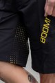 MONTON κοντά παντελόνια χωρίς ιμάντες - BOOM MTB - κίτρινο/μαύρο