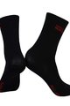 MONTON κάλτσες κλασικές - SKULL - κόκκινο/μαύρο