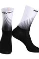 MONTON κάλτσες κλασικές - HOWAIN MID CALF - λευκό/μαύρο