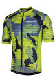 NALINI κοντομάνικες φανέλα - AIS CROSS 2.0 MTB - γκρί/κίτρινο