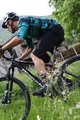 NALINI θερινές μακρυμάνικες φανέλες - AIS HILL MTB - μαύρο/πράσινο