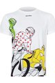 NU. BY HOLOKOLO κοντομάνικα μπλουζάκια - LE TOUR COLOURS - λευκό/πολύχρωμο