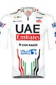 PISSEI κοντομάνικες φανέλα - UAE TEAM EMIRATES OFFICIAL 2024 - λευκό/κόκκινο/μαύρο