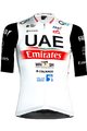 PISSEI κοντομάνικες φανέλα - UAE TEAM EMIRATES 23 - λευκό/κόκκινο/μαύρο