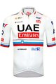 PISSEI κοντομάνικες φανέλα - UAE TEAM EMIRATES SLOVENIAN 2024 - λευκό/κόκκινο