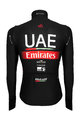 PISSEI χειμερινές μακρυμάνικες φανέλες - UAE TEAM EMIRATES 23 - μαύρο/κόκκινο/λευκό