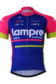 κοντομάνικες φανέλα - LAMPRE 2017 - ροζ/μπλε