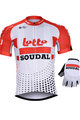 BONAVELO μεγάλα σετ - LOTTO SOUDAL 2019 - λευκό/κόκκινο