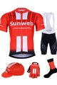 BONAVELO μεγάλα σετ - SUNWEB 2019 - κόκκινο/μαύρο