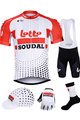 BONAVELO μεγάλα σετ - LOTTO SOUDAL 2019 - λευκό/μαύρο/κόκκινο