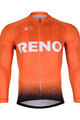 BONAVELO χειμερινές μακρυμάνικες φανέλες - CCC RENO 2019 WINTER - μαύρο/πορτοκαλί