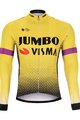 BONAVELO χειμερινές μακρυμάνικες φανέλες - JUMBO-VISMA 2019 WNT - μαύρο/πράσινο