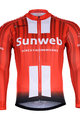 BONAVELO χειμερινές μακρυμάνικες φανέλες - SUNWEB 2019 WINTER - κόκκινο