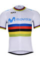 BONAVELO κοντομάνικες φανέλα - MOVISTAR UCI 2019 - λευκό
