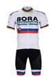 BONAVELO κοντή φανέλα και κοντό παντελόνι - BORA UCI 2019 - μαύρο/λευκό