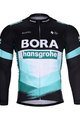 BONAVELO χειμερινές μακρυμάνικες φανέλες - BORA 2020 WINTER - πράσινο/μαύρο/λευκό