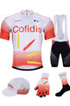 BONAVELO μεγάλα σετ - COFIDIS 2020 - λευκό/κόκκινο