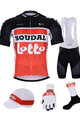 BONAVELO μεγάλα σετ - LOTTO SOUDAL 2020 - κόκκινο/μαύρο/λευκό