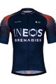 BONAVELO κοντή φανέλα και κοντό παντελόνι - INEOS GRENADIERS '22 - μπλε/κόκκινο