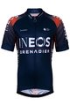 BONAVELO κοντομάνικες φανέλα - INEOS 2022 KIDS - κόκκινο/μπλε