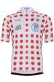BONAVELO κοντομάνικες φανέλα - TOUR DE FRANCE 2025 - κόκκινο/λευκό